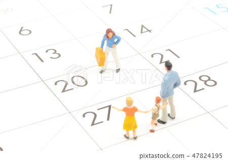 Calendar and family 47824195