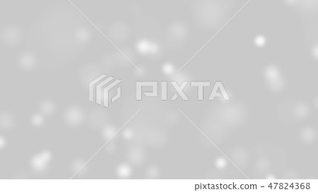 White bokeh particle effect. Digital computer data dots on grey White bokeh particle effect. Digital computer data dots on grey 47824368