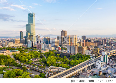 Osaka, Japan cityscape 47824562
