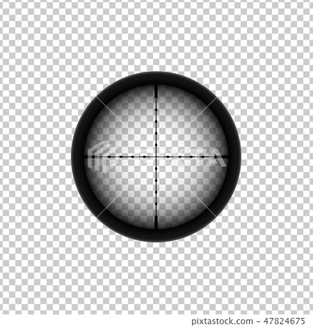 Sniper automatic rifle crosshairs. Sniper automatic rifle crosshairs. 47824675