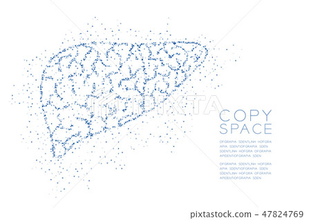 Liver shape Abstract Geometric polygon square box  47824769