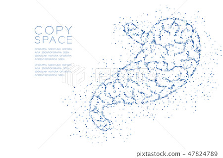 Stomach shape Abstract Geometric Square box pixel Stomach shape Abstract Geometric Square box pixel 47824789