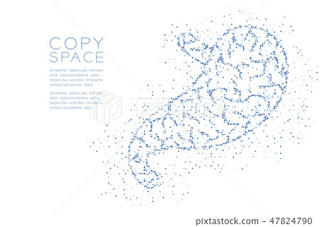 Stomach shape Abstract Geometric Circle dot pixel 47824790