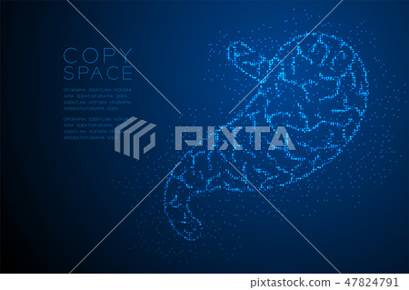 Stomach shape Abstract Geometric Bokeh light Stomach shape Abstract Geometric Bokeh light 47824791