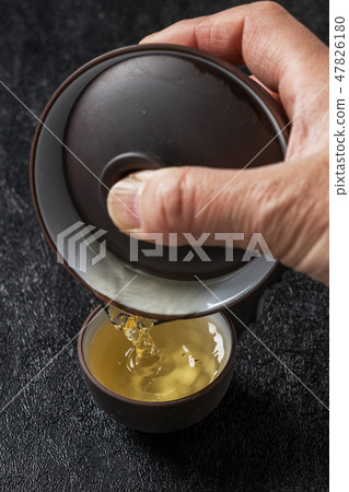 中國茶具中國茶具的美容和健康 47826180