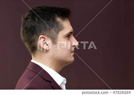 Handsome young man of 25-30 years old in a suit. Handsome young man of 25-30 years old in a suit. 47826884