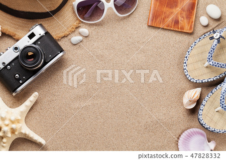 Travel vacation background concept 47828332