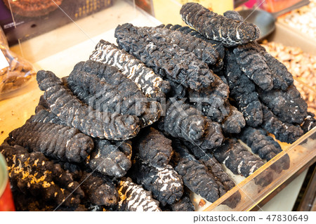 Chinese consumes dried sea cucumber for collagen Chinese consumes dried sea cucumber for collagen 47830649