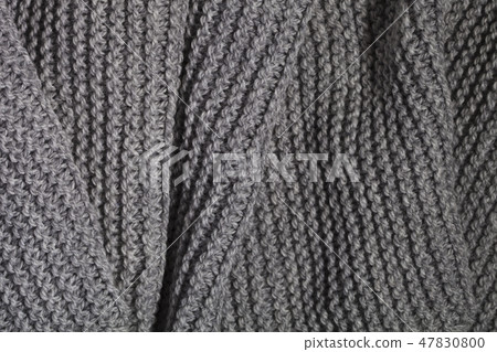 knitted grey scarf 47830800