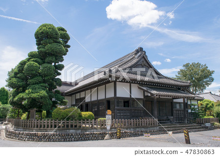 Saitama Prefecture, Kawagoe City, remains of Kawagoe Castle Honmaru Palace 47830863