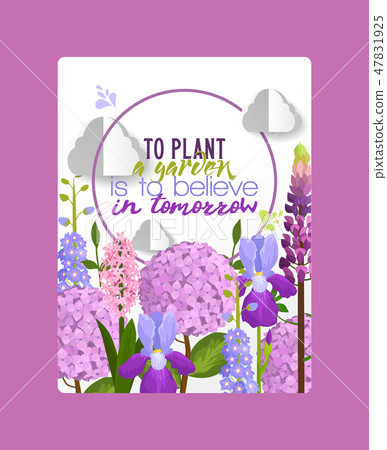 Flowers and floral vector pattern watercolor flowered greeting card holiday invitation for wedding Flowers and floral vector pattern watercolor flowered greeting card holiday invitation for wedding 47831925