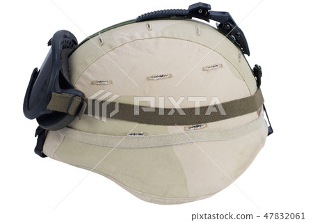 US army kevlar helmet with goggles 47832061