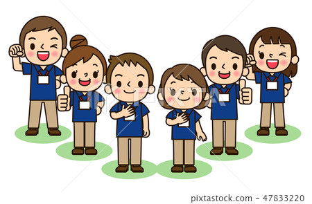 留下六名polo衫工作人員 47833220