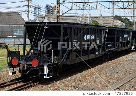 Hoki 10000 Type Freight Car at Ogimachi Station 47837936
