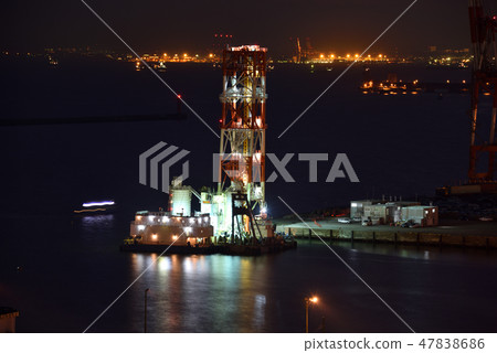 Kawasaki Plant Zone Night view 47838686