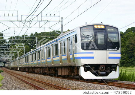 E217系列在monosaku運行 E217系列在monosaku運行 47839092