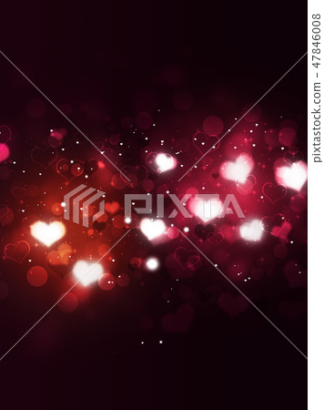 Blurry Valentines day Hearts Blurry Valentines day Hearts 47846008
