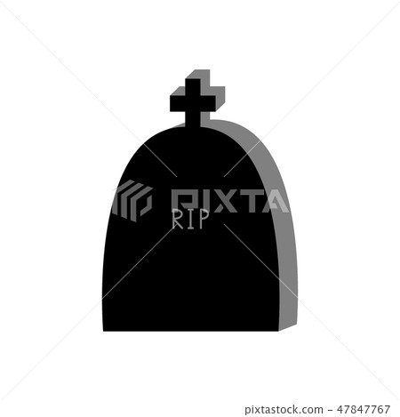 Gravestone icon 47847767