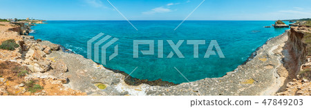Grotta dello Mbruficu, Salento sea coast, Italy 47849203