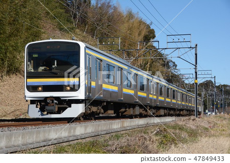 JR Soyuu main line 209 series 2100 series JR Soyuu main line 209 series 2100 series 47849433