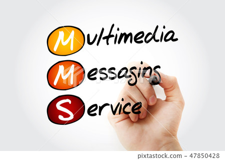 MMS - Multimedia Messaging Service, acronym MMS - Multimedia Messaging Service, acronym 47850428