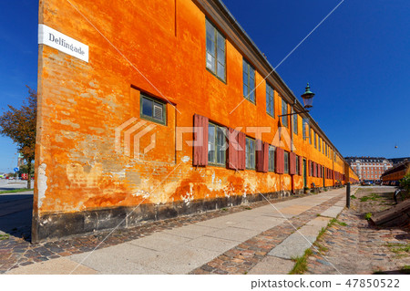 Copenhagen. District Nyboder. Copenhagen. District Nyboder. 47850522