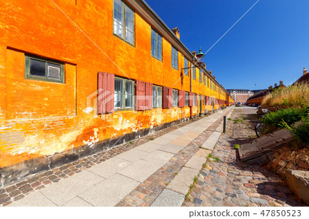 Copenhagen. District Nyboder. Copenhagen. District Nyboder. 47850523