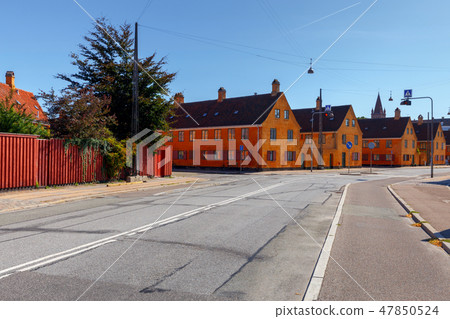 Copenhagen. District Nyboder. Copenhagen. District Nyboder. 47850524