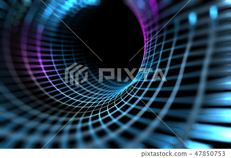 Mesh,net with lines and geometrics shapes detai 47850753