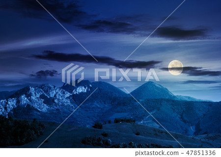 landscape in mountains with rocky formations 47851336