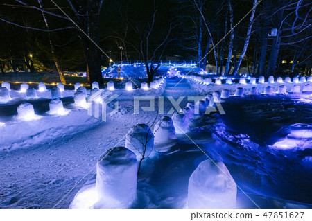 Oku-Nikko Yumoto Onsen Snow Festival Mini Kamakura Oku-Nikko Yumoto Onsen Snow Festival Mini Kamakura 47851627