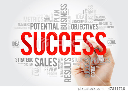 Success word cloud collage with marker Success word cloud collage with marker 47851718