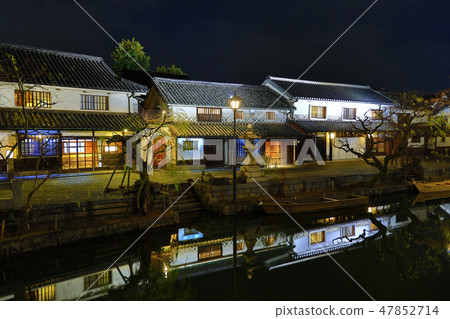 Kurashiki Aichi District Night view 47852714