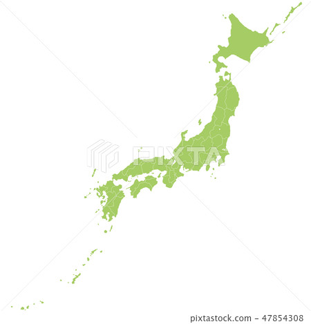 Map of Japan  47854308