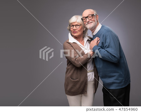 Portrait of senior couple Portrait of senior couple 47854960