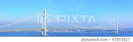 Akashi Kaikyo Bridge Panorama 47855827