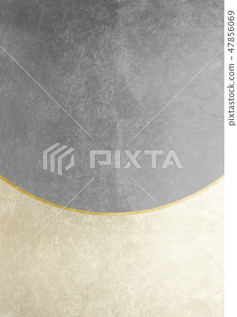 Gold foil silver image (background material) 47856069