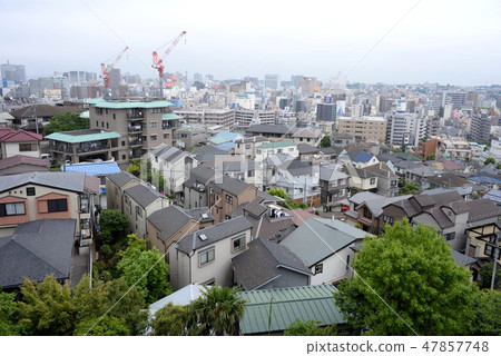 一個遙遠的看法的都市風景 一個遙遠的看法的都市風景 47857748