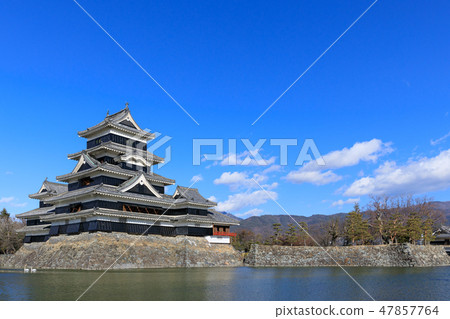 Nagano _ National Treasures of sunny Matsumoto Castle Nagano _ National Treasures of sunny Matsumoto Castle 47857764