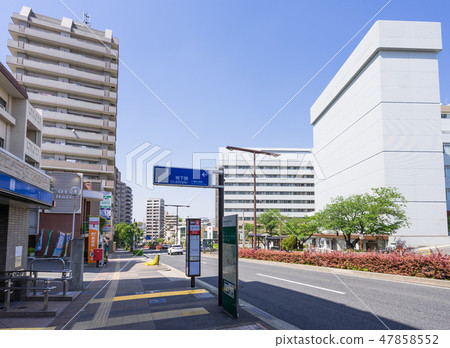日本橋車站入口1山手綠道附近的昭和區白馬市名古屋市火車站 日本橋車站入口1山手綠道附近的昭和區白馬市名古屋市火車站 47858552