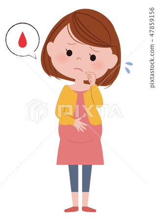 孕婦病態身體狀況出血 47859156