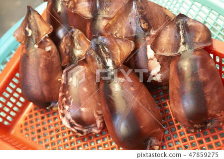 Squid Sundae, Avai Village, Sokcho, Gangwon Province, Korea 47859275