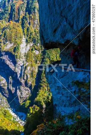 Shimono Kurobe gorge 47860197