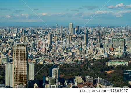 《東京》東京中部城市景觀 47861927