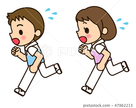 Caregiver men and women rushes 47862213