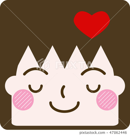 面部表情面對方形圖標矢量尷尬 面部表情面對方形圖標矢量尷尬 47862446