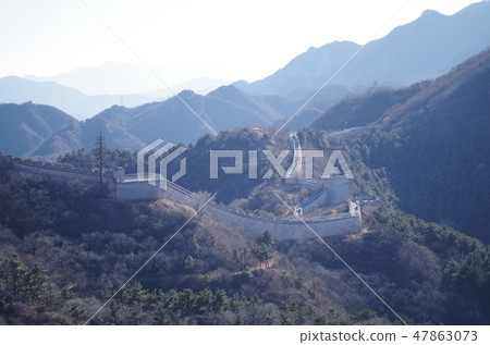 中國長城八幡高峰長城 47863073