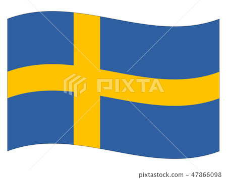 Sweden Flag (with margin) Sweden flag 47866098