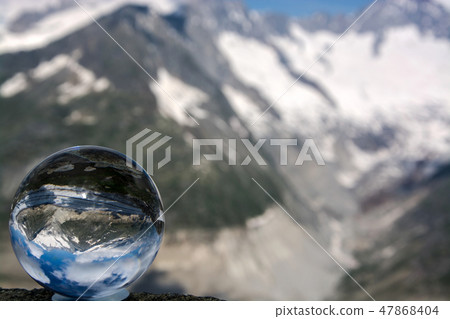 Aletsch Glacier, Valais, Switzerland 47868404