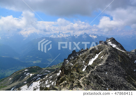 Landscape at Aletsch Glacier, Valais, Switzerland 47868411